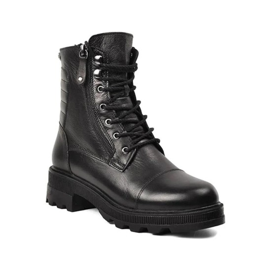 PEPİTA 8955 TOPUKLU BAĞCIKLI DERİ GENÇ KADIN POSTAL BOT