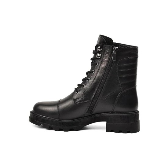 PEPİTA 8955 TOPUKLU BAĞCIKLI DERİ GENÇ KADIN POSTAL BOT