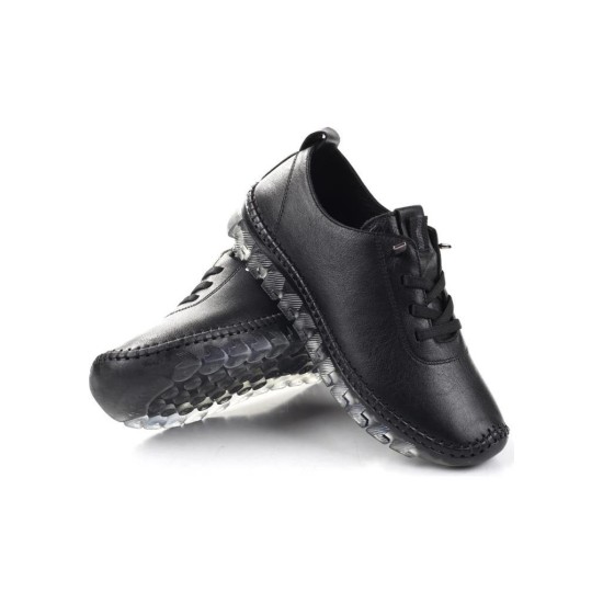 PEPİTA 9050 ORTOPEDİK ŞEFFAF TABAN DERİ KADIN AYAKKABI