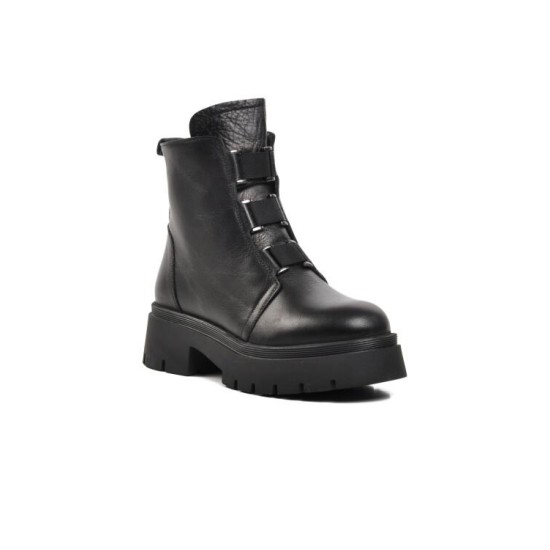 PEPİTA 9323 YÜKSEK TABAN METAL DETAYLI DERİ KADIN BOT