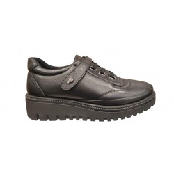 PEPİTA 9923 ORTOPEDİK HAFİF DOLGU CIRTLI DERİ KADIN AYAKKABI