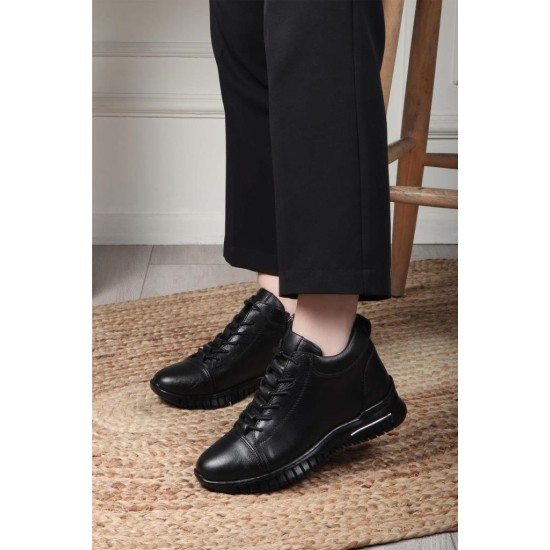 PEPİTA 9949 ORTOPEDİK YUMUŞAK BİLEK BOY DERİ KADIN BOT