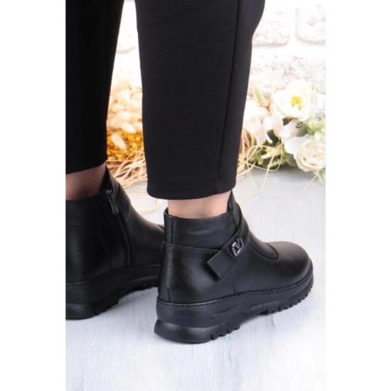 PEPİTA B002 ORTOPEDİK ESNEK TABAN YUMUŞAK KADIN DERİ BOT