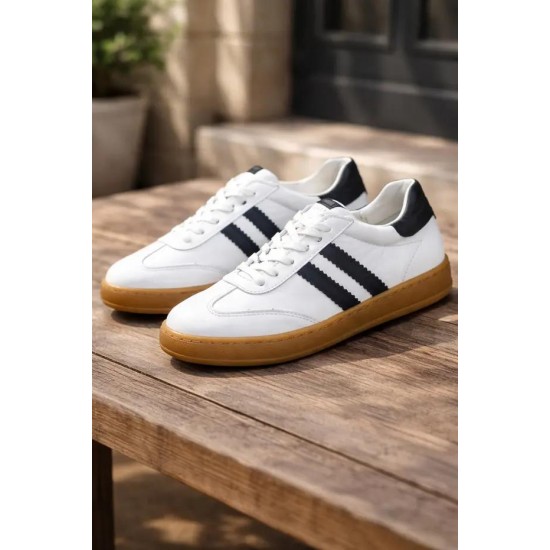 PEPİTA Z923 BAĞCIKLI SNEAKER DERİ GENÇ KADIN SPOR AYAKKABI