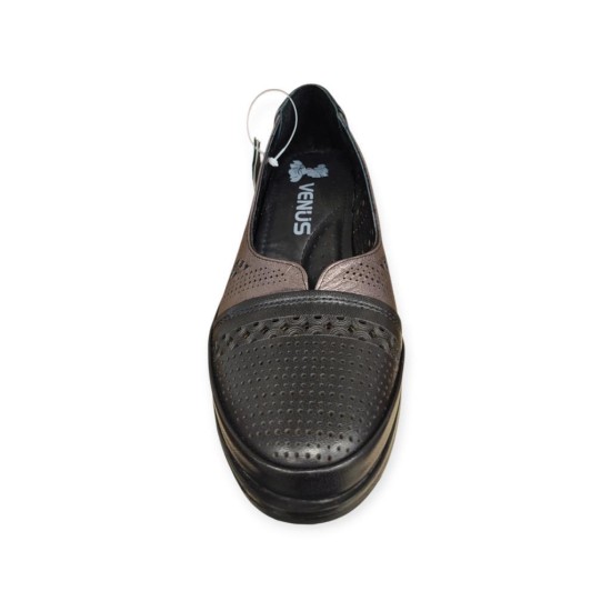 VENÜS 1709280Y TOPUKLU KADIN DERİ AYAKKABI