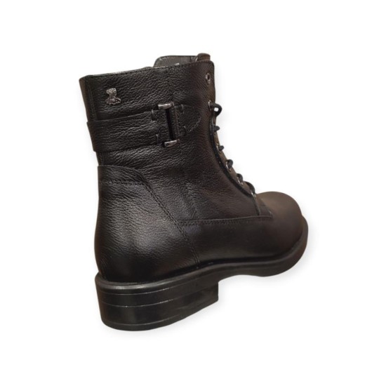 VENÜS 1852532K DÜZ TOPUK FERMUAR VE BAĞCIKLI DERİ KADIN BOT