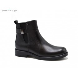 VENÜS 1852533K KISA TOPUK FERMUARLI DERİ KADIN BOT VENÜS 1852533K KISA TOPUK FERMUARLI DERİ KADIN BOT