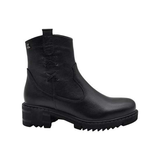 VENÜS 1950835K TOPUKLU FERMUARLI KADIN DERİ BOT