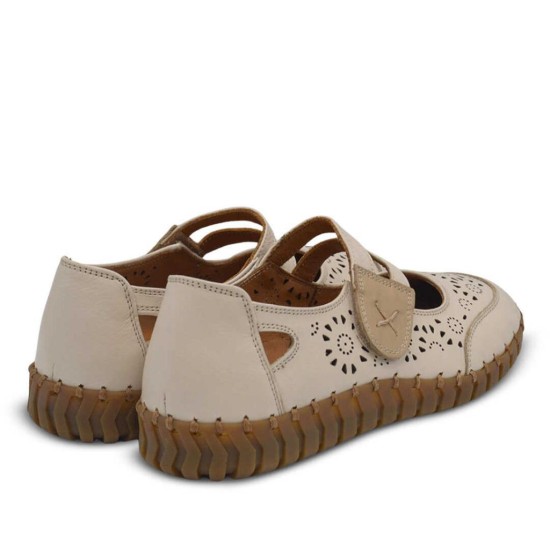 VENÜS 2010728Y CIRTLI YAZLIK DERİ KADIN AYAKKABI