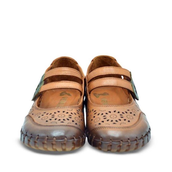 VENÜS 2010728Y CIRTLI YAZLIK DERİ KADIN AYAKKABI