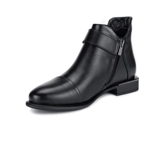 VENÜS 2050108K BİLEK BOY TOPUKLU KADIN DERİ BOT