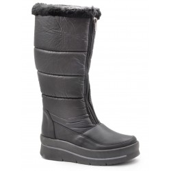 VENÜS 2132015K KÜRKLÜ KALIN TABAN TEKSTİL UZUN BOY KAR BOTU