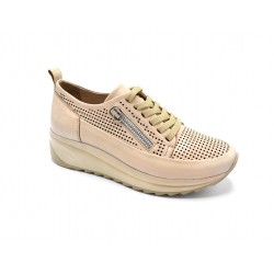 VENÜS 2310301Y DOLGU TOPUK BAĞLI DERİ KADIN YAZLIK AYAKKABI