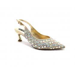 VENÜS 23110830Y ARKASI AÇIK SİVRİ İNCİLİ GELİN AYAKKABI VENÜS 23110830Y ARKASI AÇIK SİVRİ İNCİLİ GELİN AYAKKABI