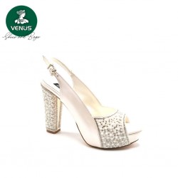 VENÜS 23110904Y PLATFORM TOPUK  ABİYE GELİNLİK SANDALET VENÜS 23110904Y PLATFORM TOPUK  ABİYE GELİNLİK SANDALET