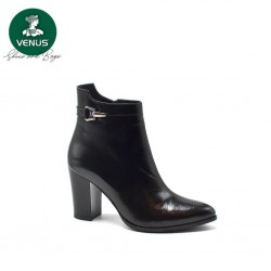 VENÜS 2355801K TOPUKLU KLASİK SİVRİ BURUN DERİ KADIN BOT VENÜS 2355801K TOPUKLU KLASİK SİVRİ BURUN DERİ KADIN BOT