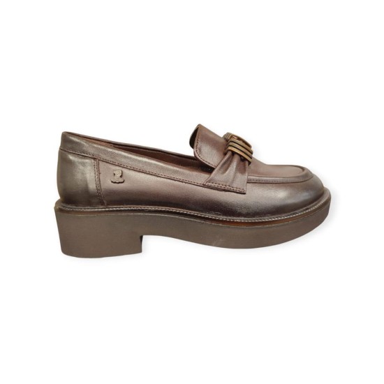 VENÜS 2411551K KALIN TABAN TOKALI LOAFER DERİ KADIN AYAKKABI
