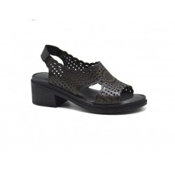 VENÜS 24340304Y TOPUKLU HAFİF YUMUŞAK DERİ KADIN SANDALET