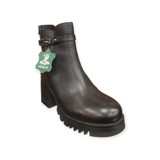 VENÜS 2450902K PLATFORM TOPUK KAYMAZ KÜRKLÜ DERİ KADIN BOT