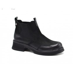 VENÜS 2452703K KISA TOPUK FERMUARLI BİLEK BOY DERİ KADIN BOT