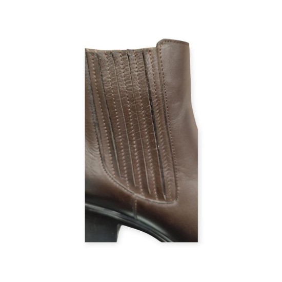 VENÜS 25021503K TOPUKLU KLASİK DERİ KADIN BOT