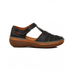 VENÜS 25190247Y SARAÇLI YAZLIK DERİ KADIN  AYAKKABI