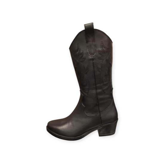 VENÜS 25440005K TOPUKLU WESTERN DERİ KADIN ÇİZME