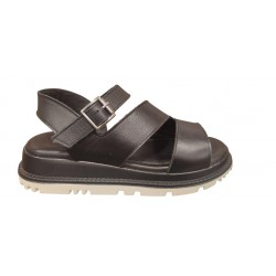 VENÜS 25470015Y KALIN TABAN ORTOPEDİK DERİ KADIN SANDALET