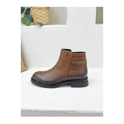 VENÜS 2551022K KISA TOPUK DERİ HAFİF KADIN BOT