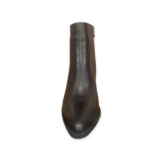 VENÜS 2552003K KALIN TOPUK SİVRİ KLASİK DERİ KADIN BOT