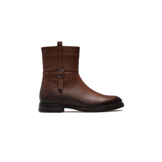 VENÜS 2552701K DÜZ TOPUK KLASİK DERİ KADIN BOT