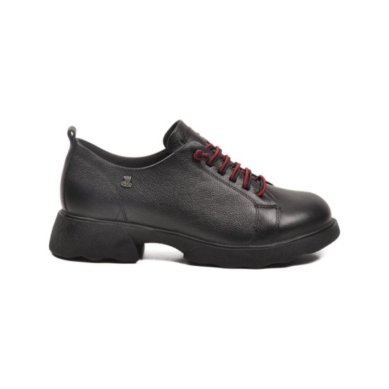 VENÜS 2553801K KALIN TOPUK KADIN DERİ AYAKKABI