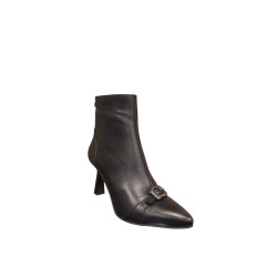 VENÜS 2554001K SİVRİ BURUN İNCE TOPUK KADIN DERİ BOT