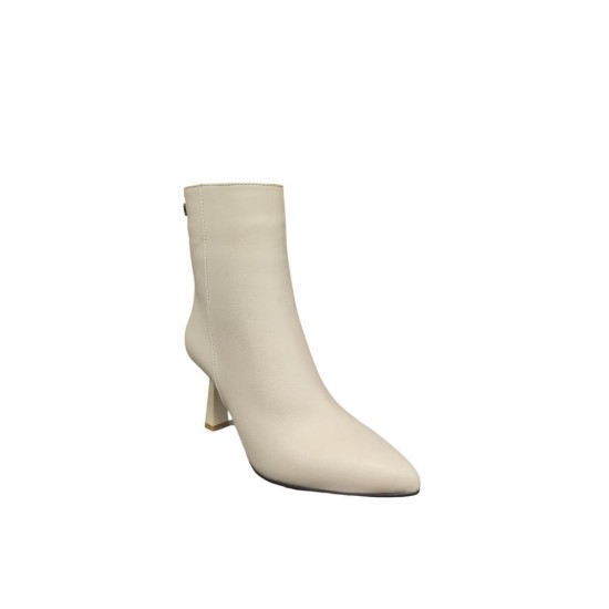 VENÜS 2554002K İNCE TOPUK SİVRİ DERİ KLASİK KADIN BOT