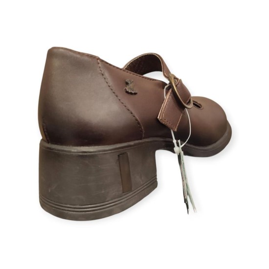 VENÜS 2555002K TOPUKLU MARY JANE DERİ KADIN AYAKKABI