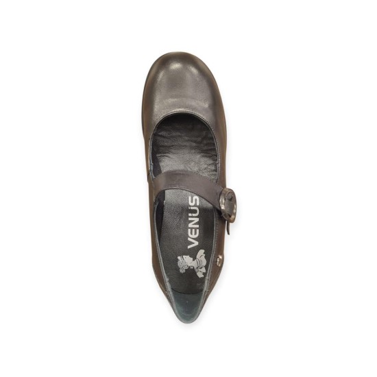 VENÜS 2555002K TOPUKLU MARY JANE DERİ KADIN AYAKKABI