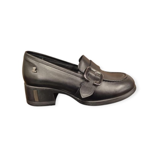 VENÜS 2555006K TOPUKLU TOKALI LOAFER DERİ KADIN AYAKKABI