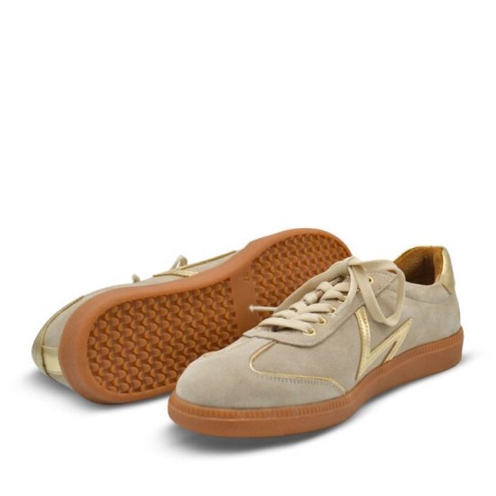 VENÜS 2609902Y BAĞCIKLI NUBUK DERİ KADIN SNEAKER AYAKKABI