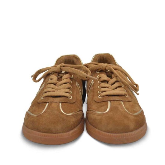 VENÜS 2609902Y BAĞCIKLI NUBUK DERİ KADIN SNEAKER AYAKKABI