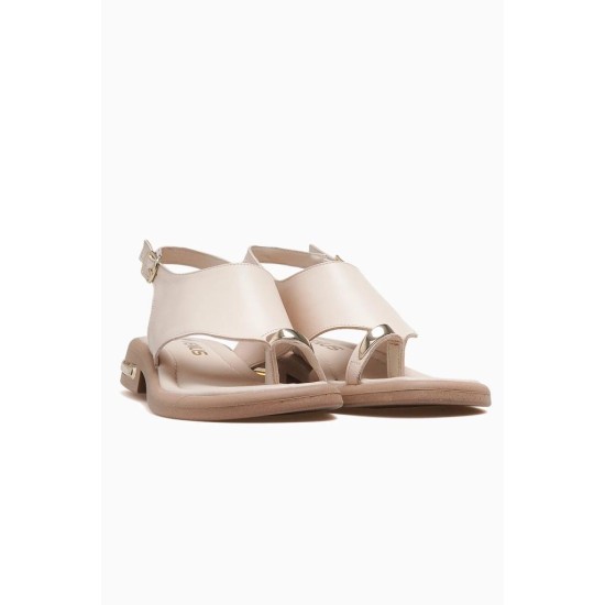 VENÜS 2610114Y PARMAK ARASI DERİ KADIN SANDALET