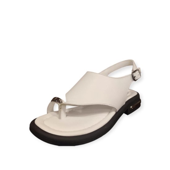 VENÜS 2610114Y PARMAK ARASI DERİ KADIN SANDALET