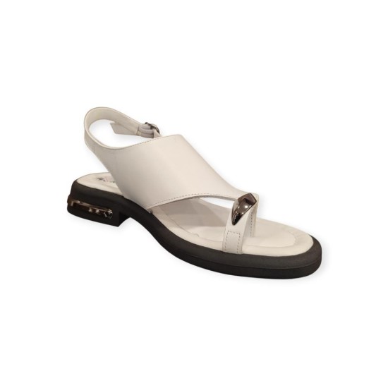 VENÜS 2610114Y PARMAK ARASI DERİ KADIN SANDALET