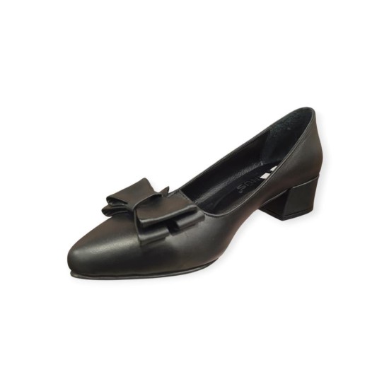 VENÜS 26461085 KISA TOPUK SİVRİ BURUN DERİ KADIN AYAKKABI