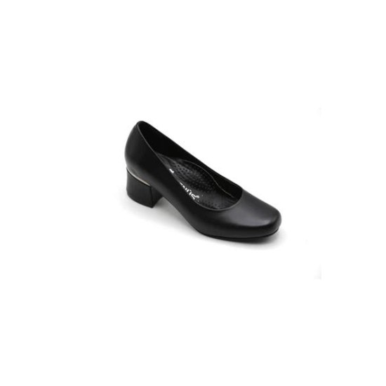 VENÜS 26465116Y TOPUKLU DERİ KLASİK KADIN AYAKKABI