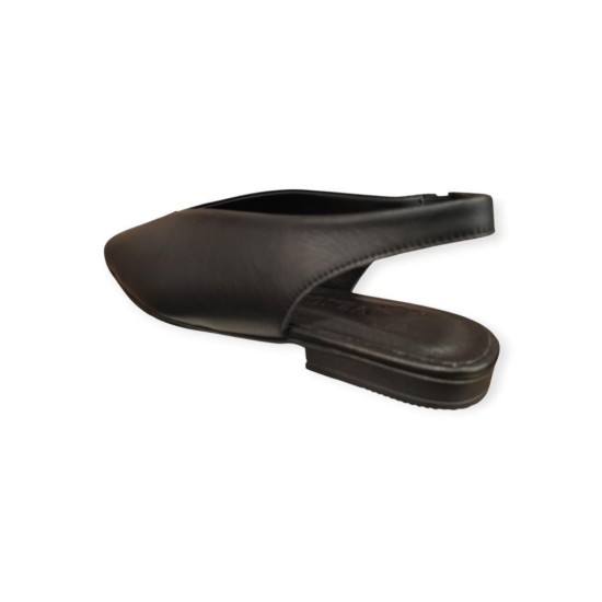 VENÜS 26510106Y KISA  AÇIK TOPUK KÜT KLASİK DERİ KADIN BABET