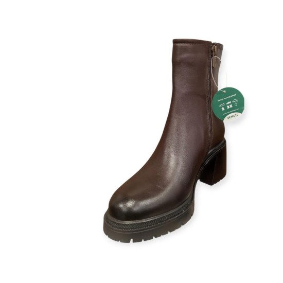 VENÜS2552501K PLATFORM TOPUK KAYMAZ GÜNLÜK DERİ KADIN BOT